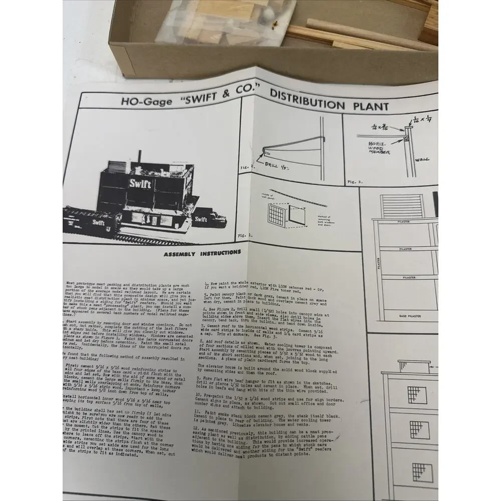 Suydam 85 HO Swift Meat Packing Plant Building Kit